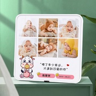 十二生肖摆台相框 百天照相框挂墙婴儿百天相框宝宝相框摆台可爱Zodiac Photo Frame Hundred Days Photo Frame Hangingq2r7yf6m123.my20251