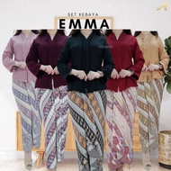 EMMA KEBAYA SULAM TOP/BATIK INSTANT PARIO SET