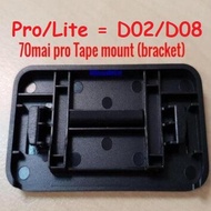 Original 70Mai Bracket Mount Holder Pro/LITE A800/S/A810 A500/S/LITE 2 Basic/1S/M300/3.5 meter Micro USB Power