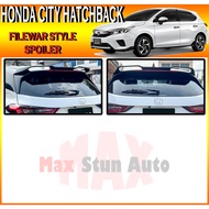 HONDA CITY HATCHBACK 2021 2022 FILEWAR STYLE SPOILER (FILEWAR) SPOILER WING FOR CITY HATCHBACK FIBER