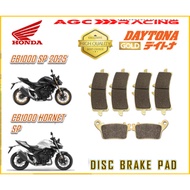HONDA DISC BRAKE PADS CB1000 SP 2025 , CB1000 HORNET SP 2025 GOLD QUALITY