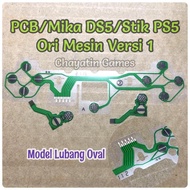 PCB DS5 / Mika Stik PS5 Ori Mesin Model Lubang Oval Versi 1