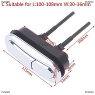 [COD] FUSHI0 1PC kép Flush nhà vệ sinh Tank nút tròn vuông nhà vệ sinh đẩy kép Flush nút