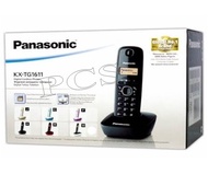 Panasonic โทรศัพท์ไร้สาย KX-TG3411BX /TG1611 Cordless Phone โทรศัพท์บ้าน สำนักงาน ใช้ร่วมกับตู้สาขาได้