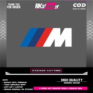 M logo sticker bmw cutting stiker bmw