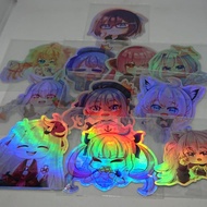 GANTUNGAN Hololive JP Anime Stickers - Hololive Keychain - Hololive Keychain