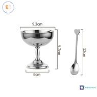 EZ 304 Stainless Steel Dessert Cup Pudding Milk Jelly Ice Cream Cup Bowl Salad Bowl Dessert Fruit P