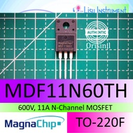 MDF11N60TH MDF11N60 600V, 11A N-Channel MOSFET TO-220F, MagnachipOriginal