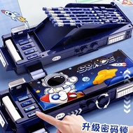 Elementary School Students Kindergarten Children Password 2025 Pencil Case New Style Multi-Function 