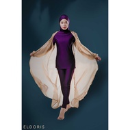 Islamic Swim Wear IW 001 Classic Purple