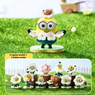 Hộp quà tặng bất ngờ Minion Series Flower Park của MINISO. Bộ sưu tập hình mù bí ẩn mở khóa nhiều hì