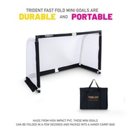 Trident Fast Fold Mini Goal Post Portable Mobile Tiang Gol Mini