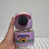 300ML GLASS BOTTLE TUMBLER CHILDREN'S DRINKING BOTTLE/