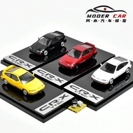 Hobi Pilihan Utama Jepun Hj 1:64 Cr-x Sir (ef8) Kereta Model Diecast