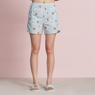 DINOTAENG | 數位印花短褲-湖水綠