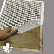 {news}Essential 10-Frame Bee Queen Excluder Plastic Grid for Beekeepers!