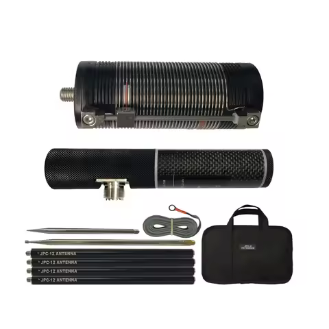 Ham Radio Full-Band 7MHz-50MHz 8-Band Vertical Antenna JPC-12 Shortwave High Frequency Antenna with 