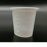 Small Test Cup 100pcs 30cc 50cc Tea Drip/Test Cup/Disposable Tableware/White Cup/Test Cup/Medicine