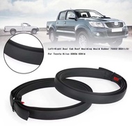 คิ้วหลังคา HILUX VIGO 4 ประตู ยางบนหลังคา ใช้กับรถวีโก้ 4 ประตูรถ ทุกรุ่นตัวเตี้ยและยกสูง ปี 04-15 ข