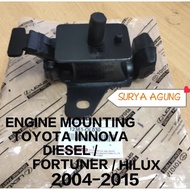 MESIN ENGINE MOUNTING ENGINE MOUNTING/ TOYOTA INNOVA DIESEL ENGINE MOUNTING/ FORTUNER/ HILUX DIESEL 