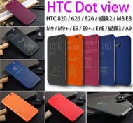 洞洞殼 HTC 820 626 826 M8 E8 A9 M9/M9+ E9/E9+ EYE 蝴蝶2 蝴蝶3 X9 Desire 10 pro Dot view 智慧立顯感應保護套 皮套 手機殼【翔盛】