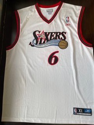 Reebok Allen Iverson 6ers 球衣 XL