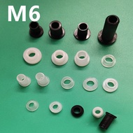 1.29-M6 Bolt Washer Insulation Particle Step T-Shaped Washer Nylon Plastic Bushing Bushing Screw Tra