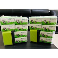 Green Soft Facial Pop Up Tissue 130 Sheets 2ply - Tissue 6pcs + Bonus Tissue Box - Viral Tissue 6in1