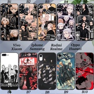 Tokyo Revengers Card Anime Silicone Soft Cover Camera Protection Phone Case Apple iPhone 6 6S 7 8 SE PLUS X XS