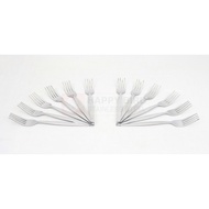 HAPPY BIRD HB-F913 12pcs Stainless Steel Fork / Garpu / 餐叉 / 叉