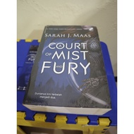 Original Novel acotar 2 a court of mist and fury sarah j maas acomaf used book preloved fantasy seco