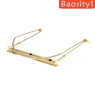 [baositybfMY] Harmonica Holder Adjustable Professional Neck Stand Gold for 10 Holes
