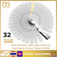 เครื่องมือช่องว่างด้านข้าง เมตริก Gap FILLER ตัวตั้งวาล์วรถมอเตอร์ไซค์และรถยนต์ฟิลเลอร์เกจ ฟิลเลอร์ต