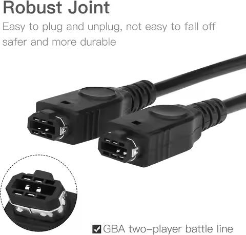 Link 2 Players Player Adapter Lead Cable for GBA Gameboy Advance SP