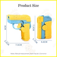 ◸ ✴ ❐ Keychild Gun Toy For Kids Boy Folding Gun Toy Stress Relief Toys Fidget Toy