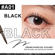 Ukiss Bút kẻ mắt dạng gel Bút Chì Hai đầu với Cọ kẻ mắt không thấm nước smudgeproof lâu dài 50mg [nâ