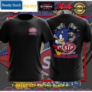 T-Shirt STP RACING Black cotton 160gsm