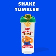 [ Lock & Lock X Wiggle ] Shake Tumbler - Muscle Bear / แก้วเชค กระบอกเชค ลายน้องหมีนักกล้าม