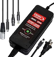 QDD 24V 2A Electronic Scooter Battery Charger for 24V 27.6V Lead Acid Battery Pack,with DC5.2 * 2.1m