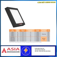 Asia black shell square spotlight 6w,12w,18w,24w