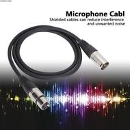 CHERRY3WK Balanced Audio Cable, 1m/3.3ft 3Pin XLR Male to 3Pin XLR Female Microphone Cable, Durable 
