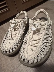 KEEN Uneek 編織涼鞋 米白色
