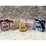 DOORGIFT POPCORN BOX PREMIUM CARAMEL MURAH BAJET 2023 GOODIES KAHWIN PREMIUM MAMA SHASHA ACEPT URGEN