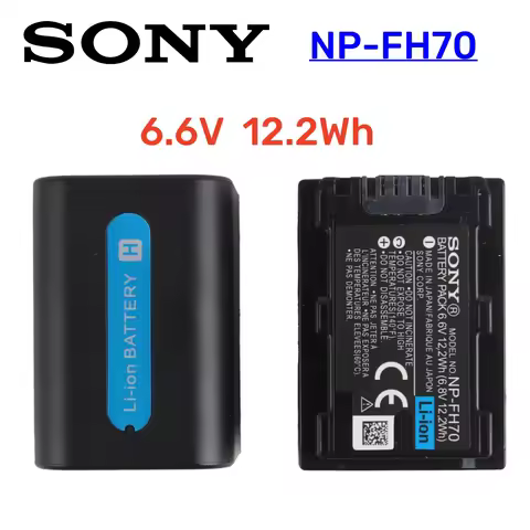 Original NP FH70 NP-FH70 Battery for Sony NP-FH30 NP-FH40 NP-FH60 NP-FH50, DCR DVD508 DVD408 DVD308 