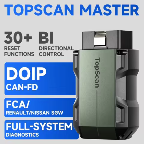 2027 TOPDON Topscan Master Bluetooth OBD2 Scanner AI Assistant Bi-Directional Control All System Dia