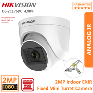 Hikvision CCTV Security Cameras DS-2CE76D0T-EXIPF 1080P 4in1 Dome Indoor Turbo HDTVI Analog 2MP CCTV Camera with IR Night Vision NASHANTOO