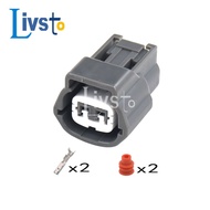 1 set 2 Pin Nissan Sentra N16 RB20,RB25,RB26,SR20 Engine Coolant Temperature Sensor Socket Connector