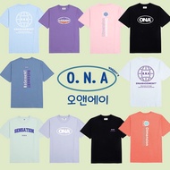 Korea Daigou ONA Round Neck Short Sleeve Top [C01111]