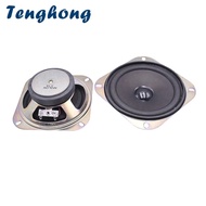 Tenghong 2Pcs 4Inch Audio Speaker 4Ohm 8Ohm 10W Paper Bubb