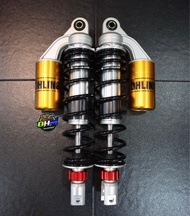 ohlins โช๊คหลัง โอลิน แก๊สแท้ ซีนเเท้ Pcx Nmax Xmax Gpx Drone ยาว330มิล